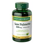 عصاره نخل اره ای نیچرز بونتی Nature’s Bounty Saw Palmetto 450 mg - تصویر 3