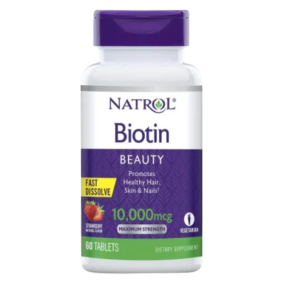 بیوتن ناترول 60 عددی Natrol Biotin