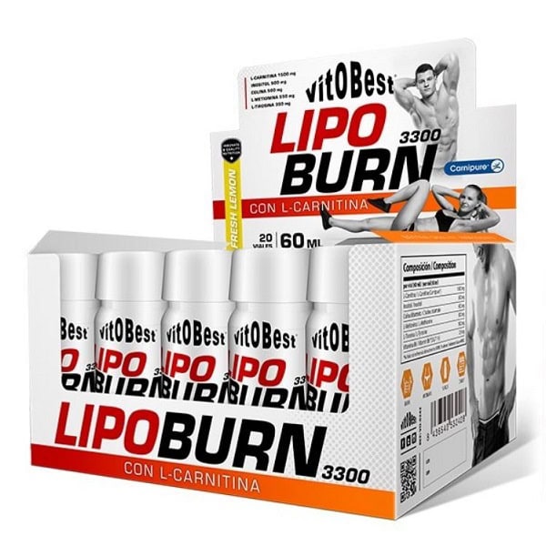 چربی سوز لیپو برن 3300 ویتو بست 20 ویال 60 میلی لیتر_67f04369724e2.jpeg چربی سوز لیپو برن 3300 ویتو بست 20 ویال 60 میلی لیتر - تصویر 1