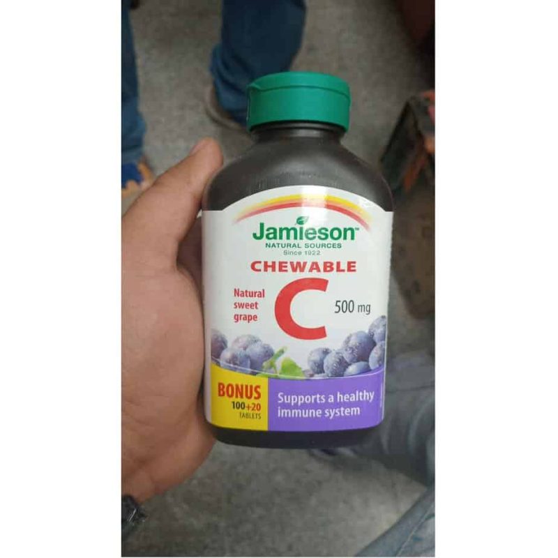 ویتامین سی جمیسون 500 میل 120 عدد Jamieson Vitamin C - Image 4