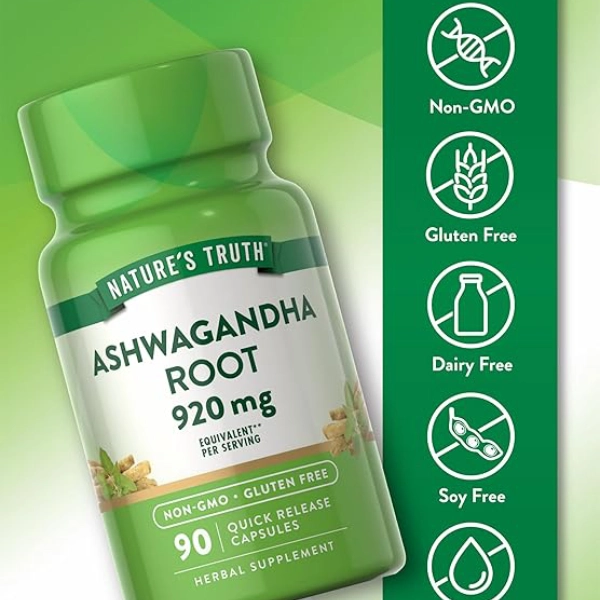 آشواگاندا نیچرز تروث (Natures Truth Ashwagandha)