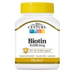 بیوتین سنتری 21st Century Biotin عددی 110