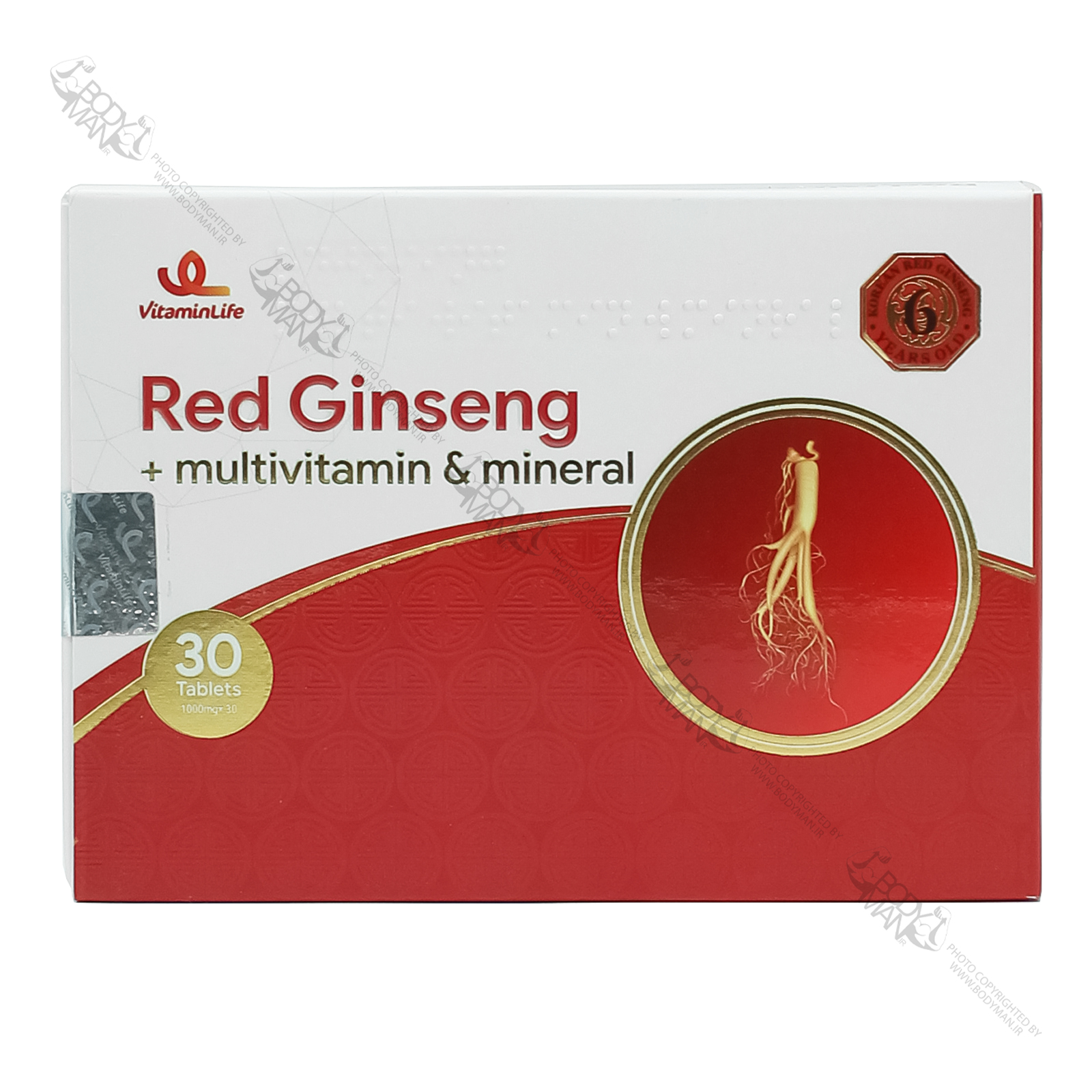 رد جینسنگ ویتامین لایف | THE VITAMIN LIFE RED GINSENG_68fb502b69a14.jpeg رد جینسنگ ویتامین لایف | THE VITAMIN LIFE RED GINSENG - Image 1