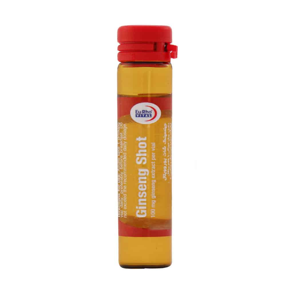 ویال خوراکی جینسینگ شات یوروویتال 6 عدد_695ce05b89b71.jpeg ویال خوراکی جینسینگ شات یوروویتال 6 عدد - Image 1