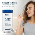 مکمل NAD و رزوراترول اپلاید Applied Nutrition NAD+ Resveratrol - تصویر 4