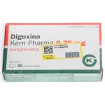 قرص دیگوکسین کرن فارما 0.25 میلی گرم – Digoxin Kern Pharma 0.25 mg tablet