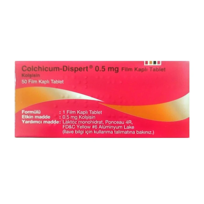 قرص کلشی سین 0.5 میلی گرم – Colchicine 0.5 mg tablet_6acf34fa63a12.webp قرص کلشی سین 0.5 میلی گرم – Colchicine 0.5 mg tablet - تصویر 1