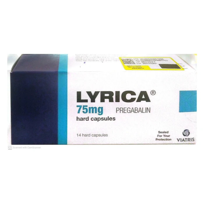 کپسول لایریکا 75 میلی گرم (پرگابالین خارجی) – Lyrica 75 mg_6acdf1814fd3e.webp کپسول لایریکا 75 میلی گرم (پرگابالین خارجی) – Lyrica 75 mg - تصویر 1